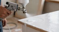 efficiency and limitations of furniture paint sprayers