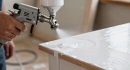 efficiency and limitations of furniture paint sprayers