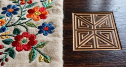 embroidery versus laser engraving