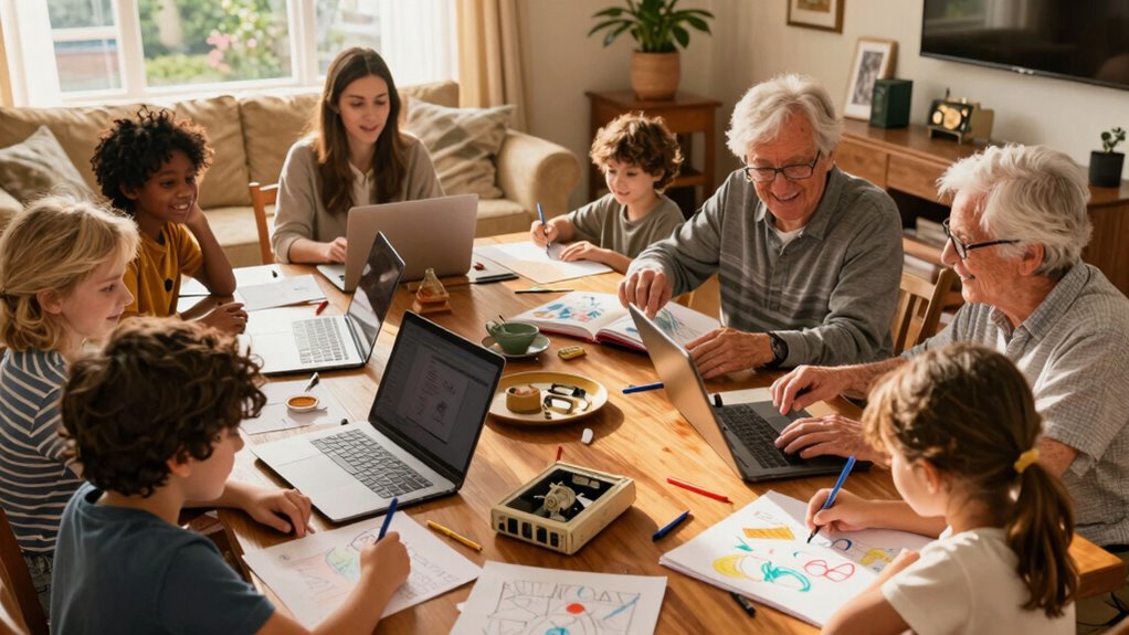 engaging family heritage sharing