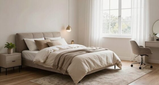 enhance bedroom for comfort