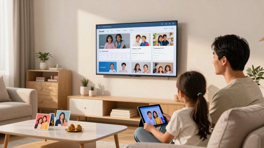 family digital communication system