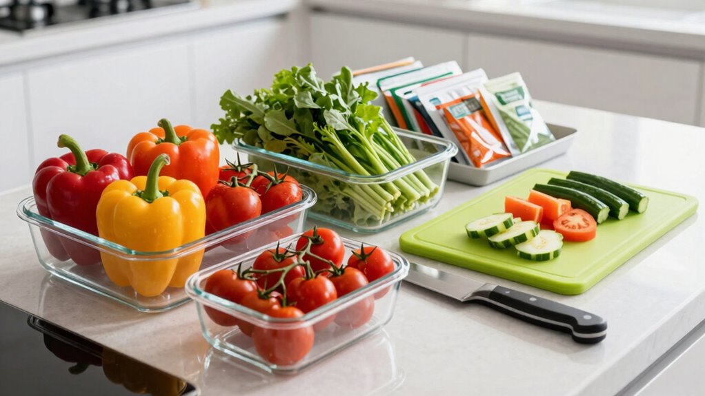flavorful efficient vegetable prep