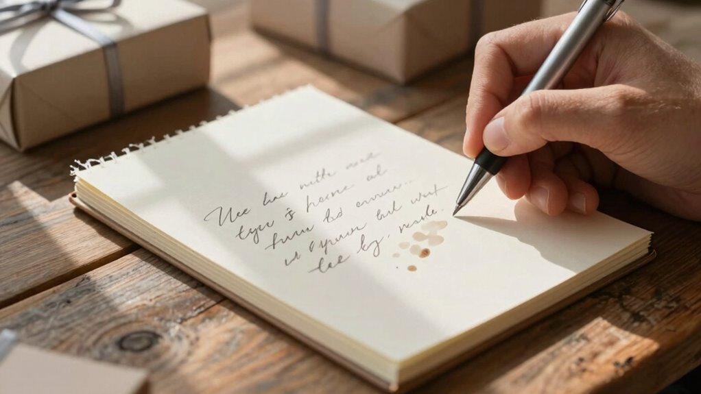 handwritten notes foster authentic connections