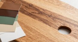 harmonizing diverse wood tones