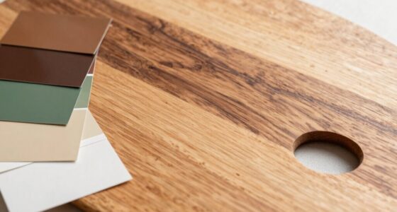 harmonizing diverse wood tones