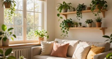 healthy bright relaxed home