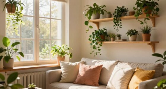 healthy bright relaxed home
