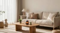 healthy calming organized space