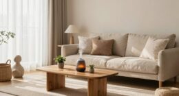 healthy calming organized space