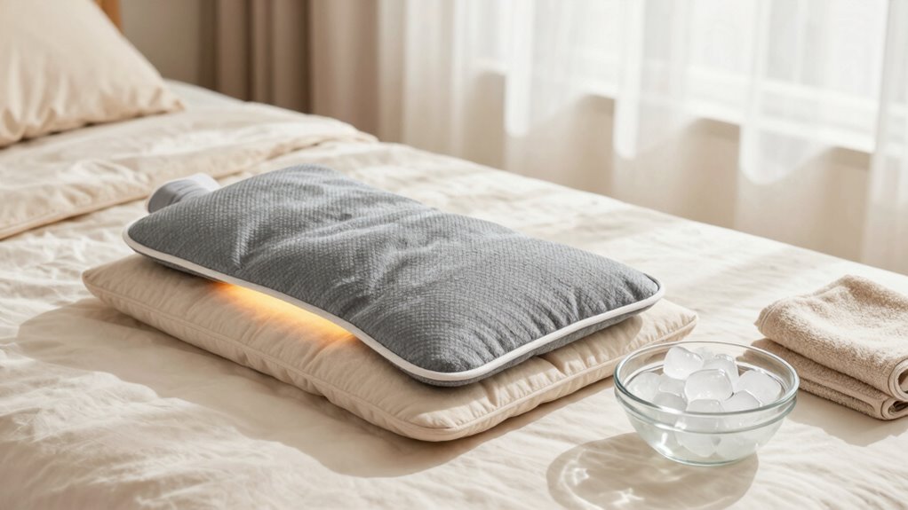 heat cold massage posture