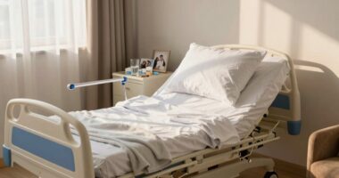 home hospital bed features