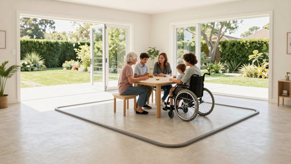 inclusive adaptable family spaces