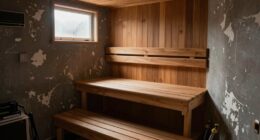 incorrect sauna placement choices