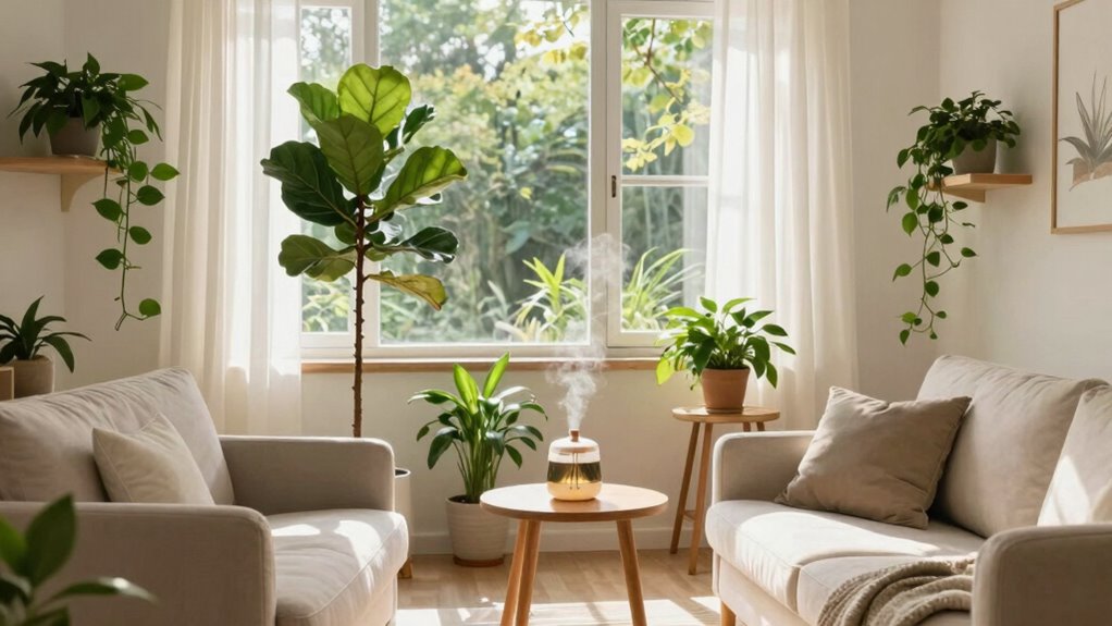 indoor plants improve air quality