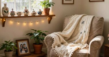 integrate sentimental decor naturally