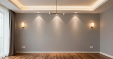 lighting first enhances ambiance