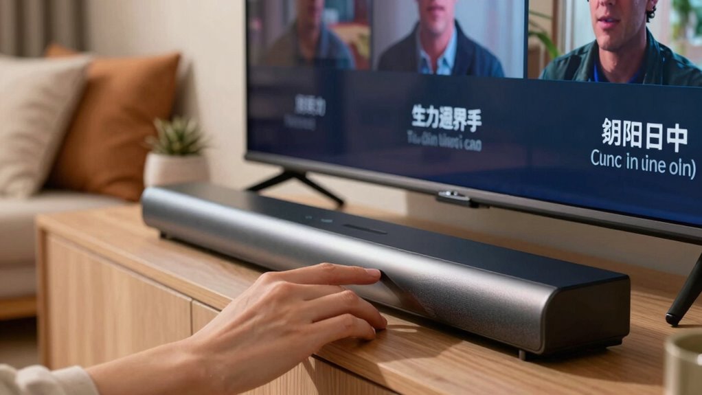optimize tv sound clarity