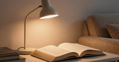 optimized lighting for reading