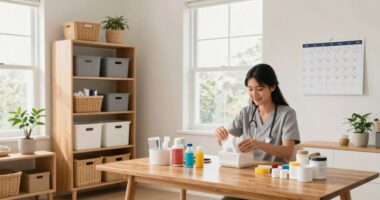 organize home ease caregiving