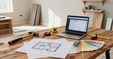 organized home project planning
