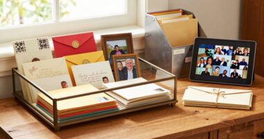 organizing family keepsakes effectively