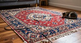 pet rug cord hazards