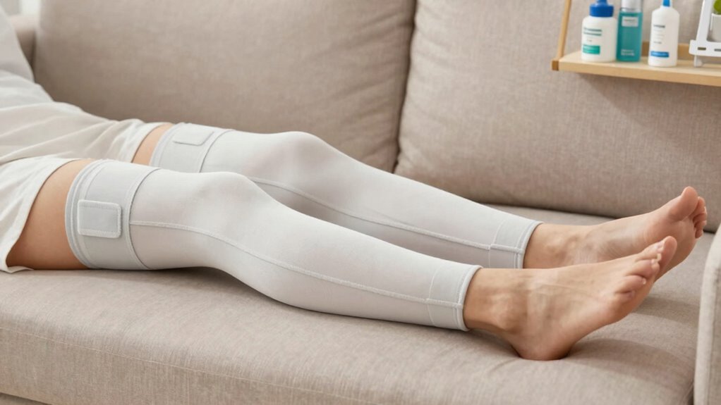 proper compression therapy application