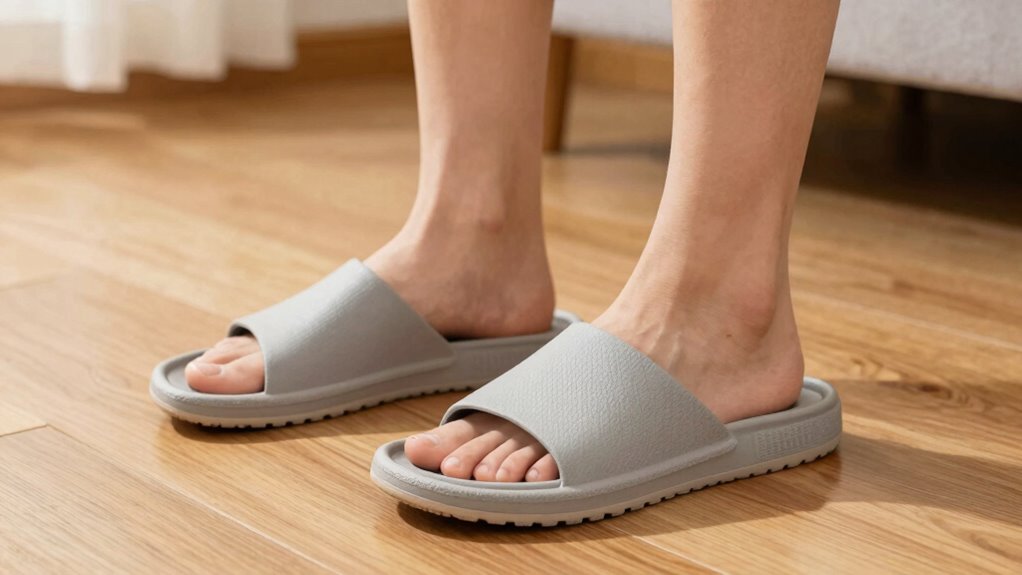 proper slip resistant indoor footwear