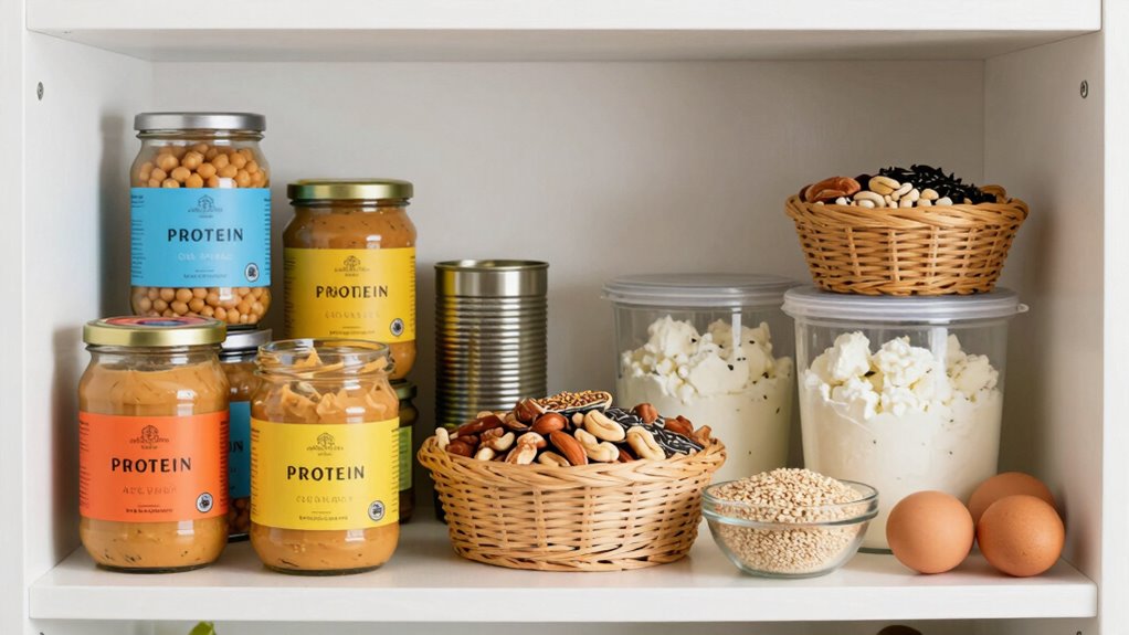 protein rich pantry essentials