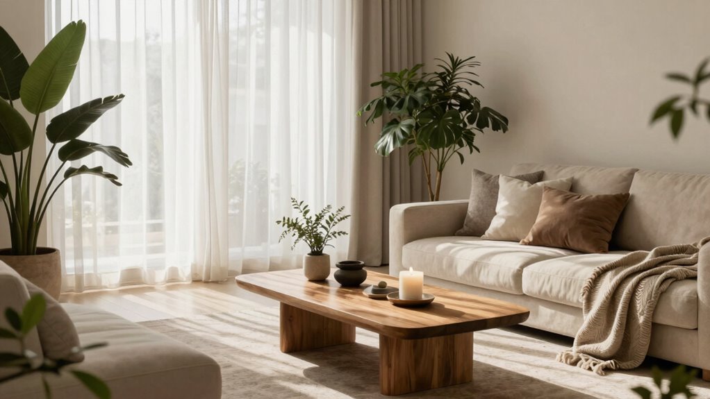 serene natural clutter free sanctuary