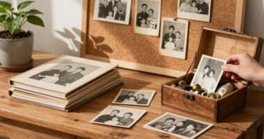 simple family history organization