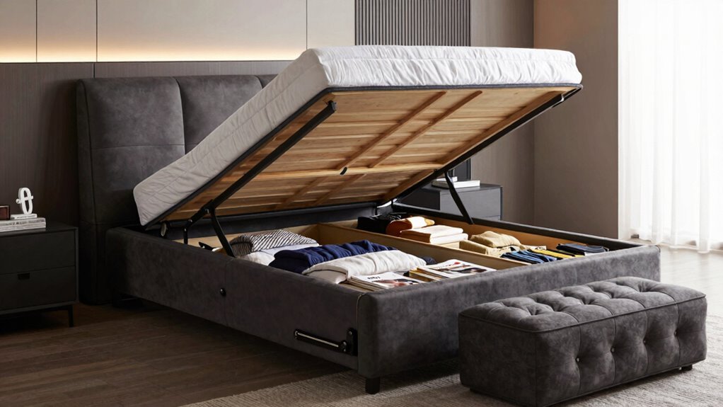 smart storage solutions for bedrooms
