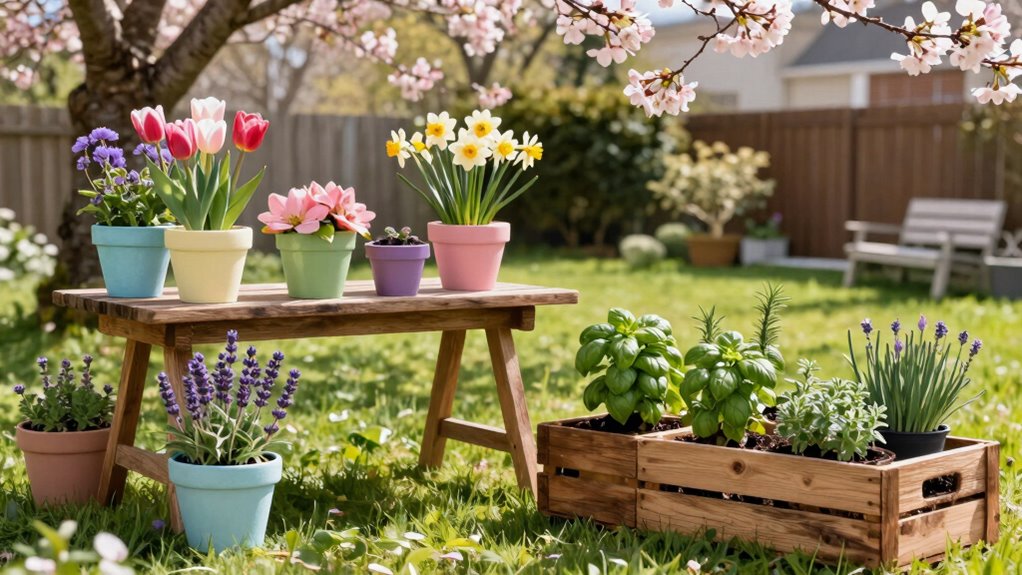 spring garden planning and maintenance