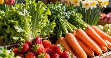 spring produce shopping inspiration