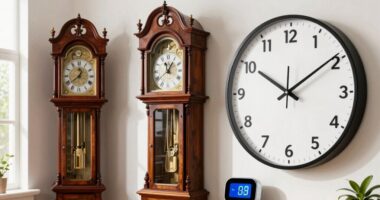 types of clocks compared