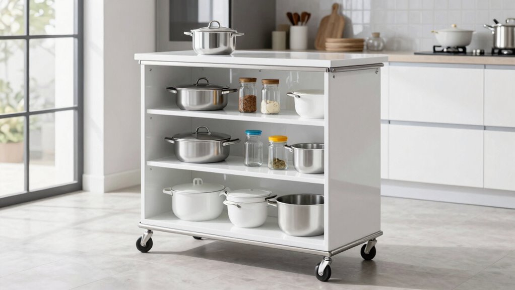 versatile portable kitchen storage