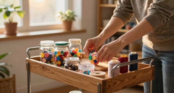 13 Best Premium Rolling Craft Carts for Keepsake Projects in 2026