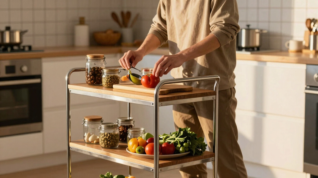 6 Best Premium Rolling Kitchen Carts in 2026