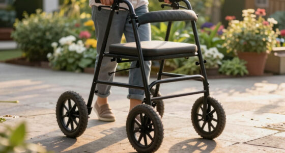7 Best Rollator Walkers With Pneumatic Tires in 2026