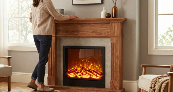 8 Best Electric Fireplaces With Mantel Storage in 2026