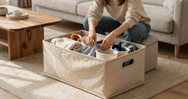 9 Best Storage Ottomans for Living Room Organization in 2026