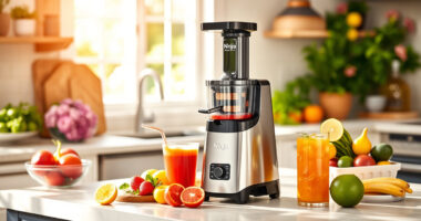 Cool Down with Fresh Summer Juices Using the Ninja NeverClog Cold Press Juicer
