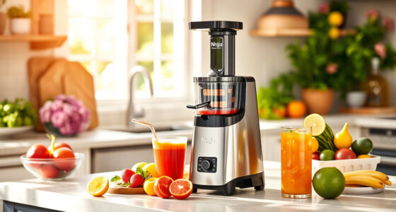 Cool Down with Fresh Summer Juices Using the Ninja NeverClog Cold Press Juicer