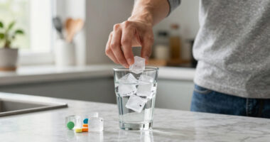 Electrolyte Ice Cubes
