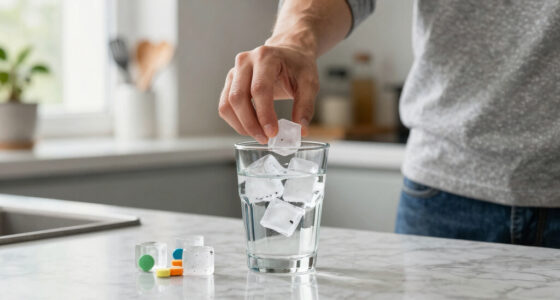 Electrolyte Ice Cubes