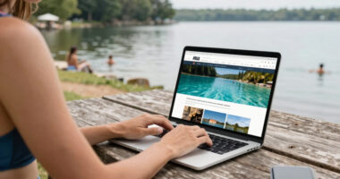 German swimming lake criticised for ban on non-German speakers