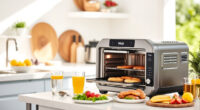 Summer Grilled Veggie Pizza with Ninja Foodi XL Pro Air Oven