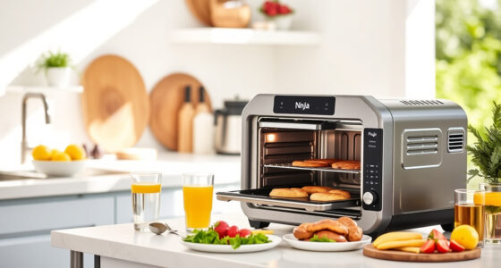 Summer Grilled Veggie Pizza with Ninja Foodi XL Pro Air Oven
