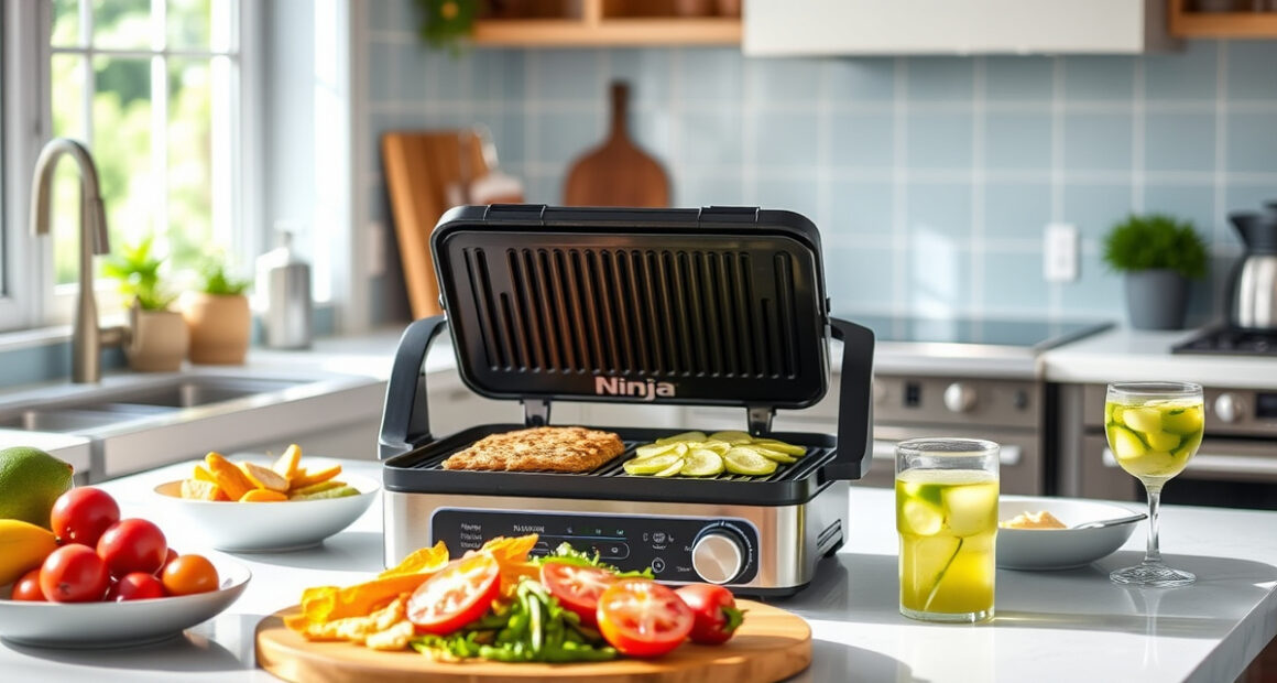 Summer Grilling Made Easy with Ninja Foodi Pro 5-in-1 Indoor Grill